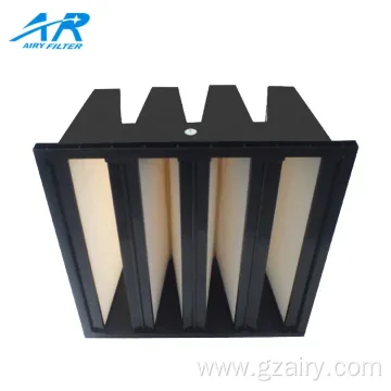 V-Bank Filters with Plastic Frame HEPA H13 Filter